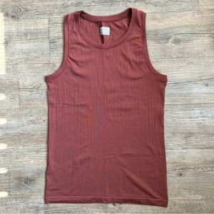 Athleta Renew CYA Length Ribbed Tank